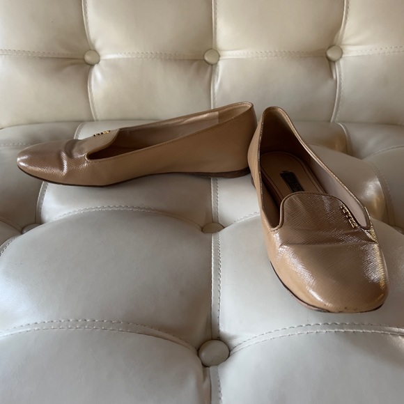 Nude Prada Loafers - Picture 3 of 11